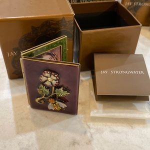 Jay Strongwater double picture frame. Beautiful multi colored design design